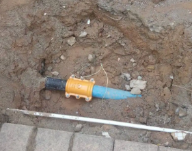 积石山水管漏水检测的情况